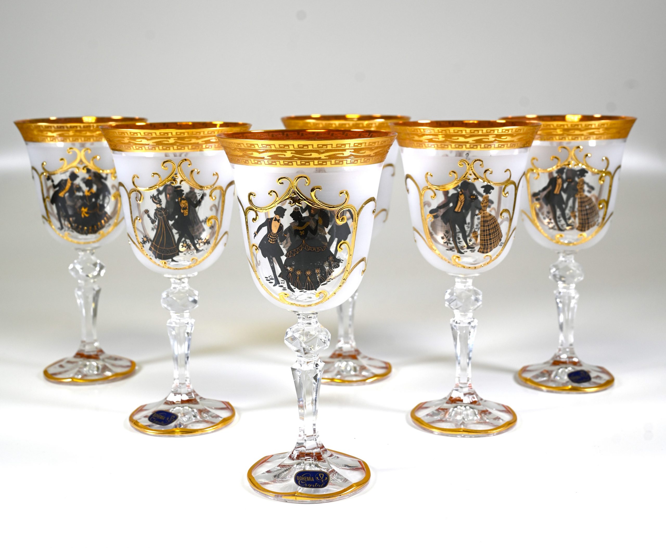 Bohemia Gold Weingl ser Weber Bohemia Glass Bohemia Gold Weingl ser Weber Bohemia Glass