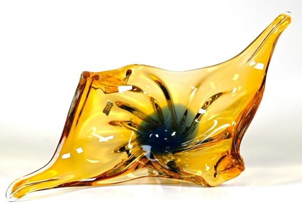 Schüssel amber, dunkelblau – Bild 2