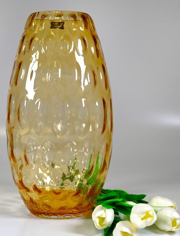 Vase amber Oliven – Bild 2