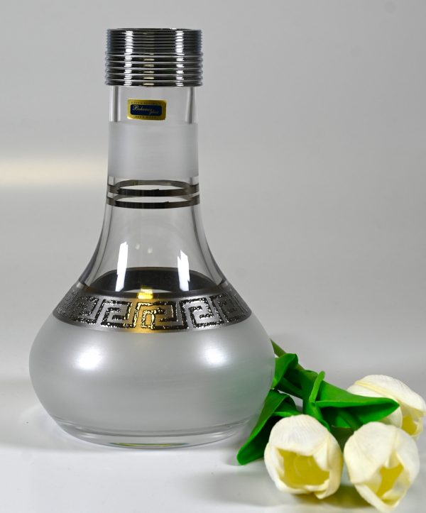 Vase / Wasserpfeifevase transparent  – Bild 2