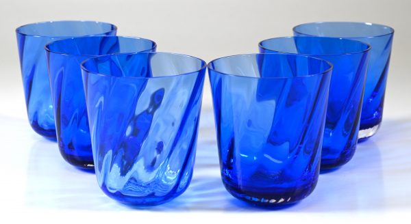 Gläser hellblau , 6STK.